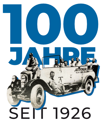 100 Jahre, seit 1926, ein historisches Fahrzeug
