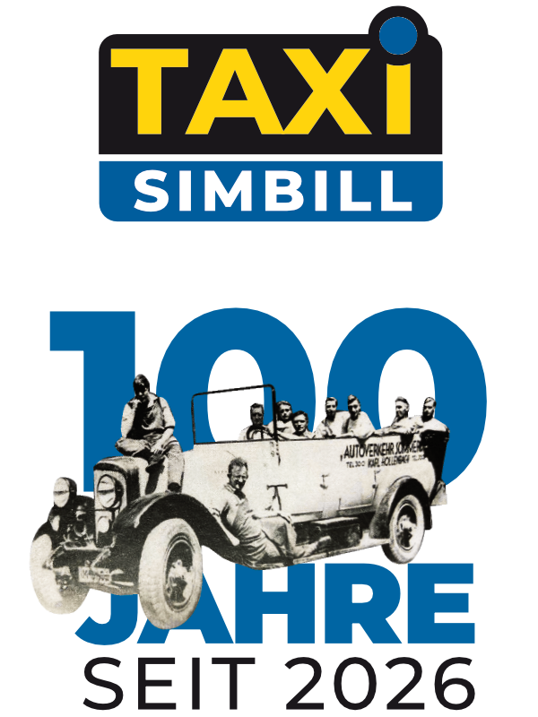 Taxi Simbill 100 Jahre